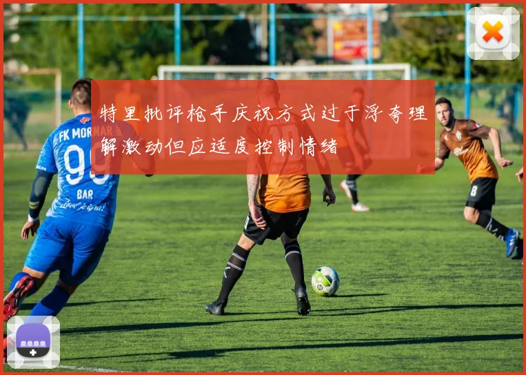 特里批评枪手庆祝方式过于浮夸理解激动但应适度控制情绪